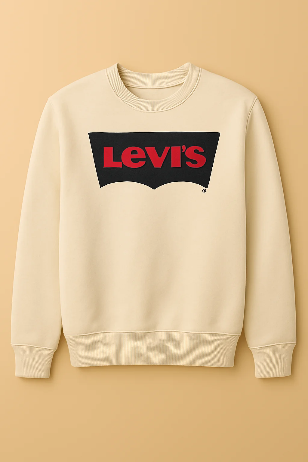 Kids – Terry Fleece Light Yellow Sweat Shirt for Girls and Boys